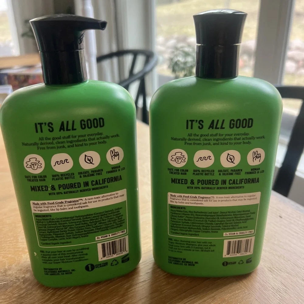 California Naturals Super Moisture Shampoo‎ & Conditioner Set Summer Fig 16.5 Oz